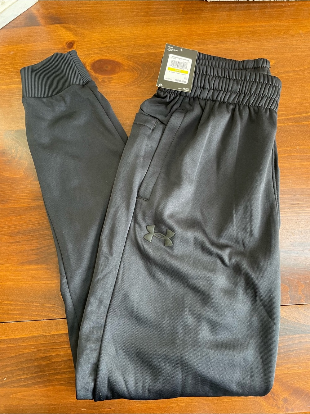 New Under Armour Navy Blue Loose Fleece Joggers